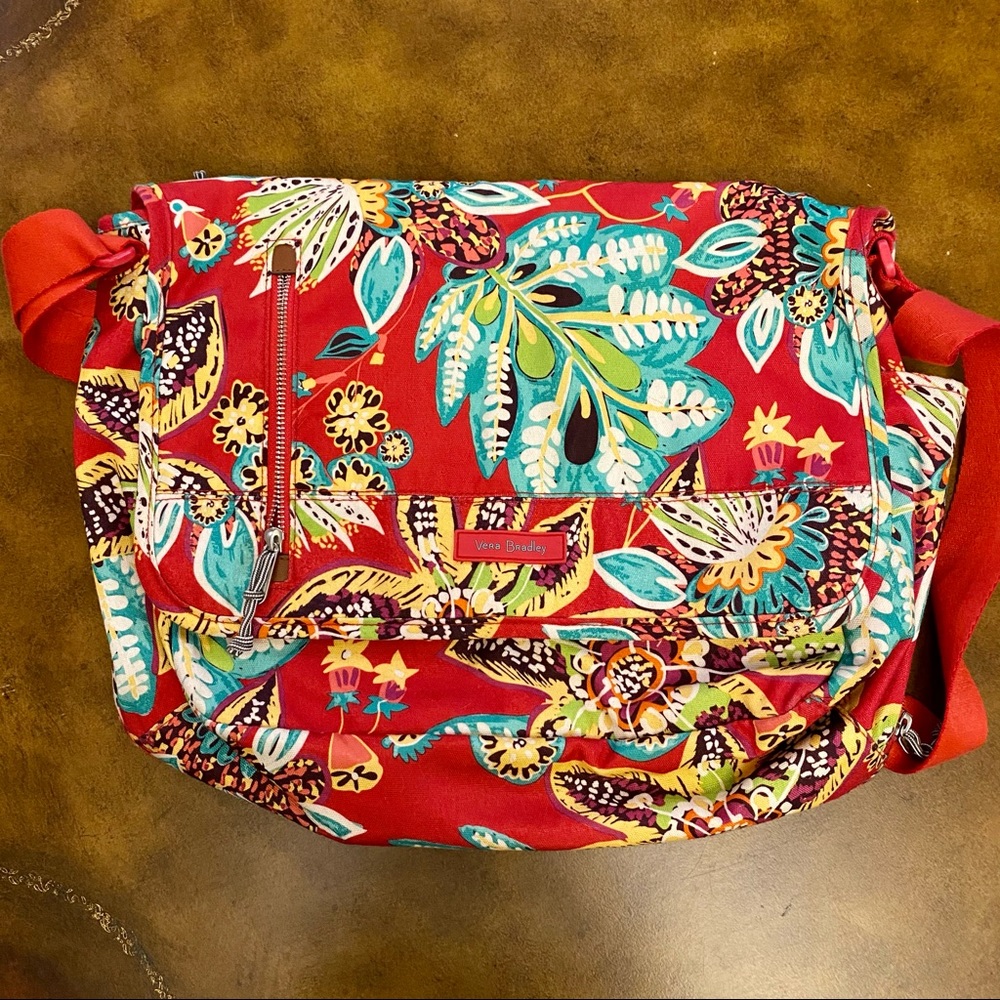 ❌SOLD❌Vera Bradley rumba lighten up laptop bag GUC